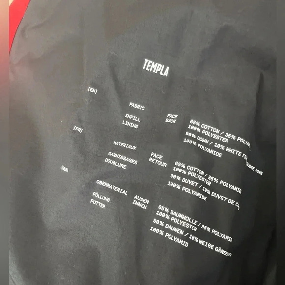 NWT Templa 3L Puffer Jacket XS - Picture 8 of 8